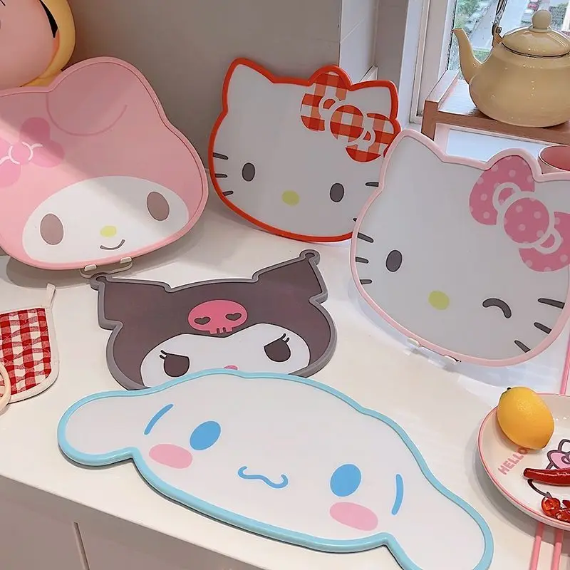 

Sanrio Kuromi My Melody Cutting Board Antibacterial Hello Kitty Cinnamoroll Cutting Board Cartoon Cute Household Gift for Kids