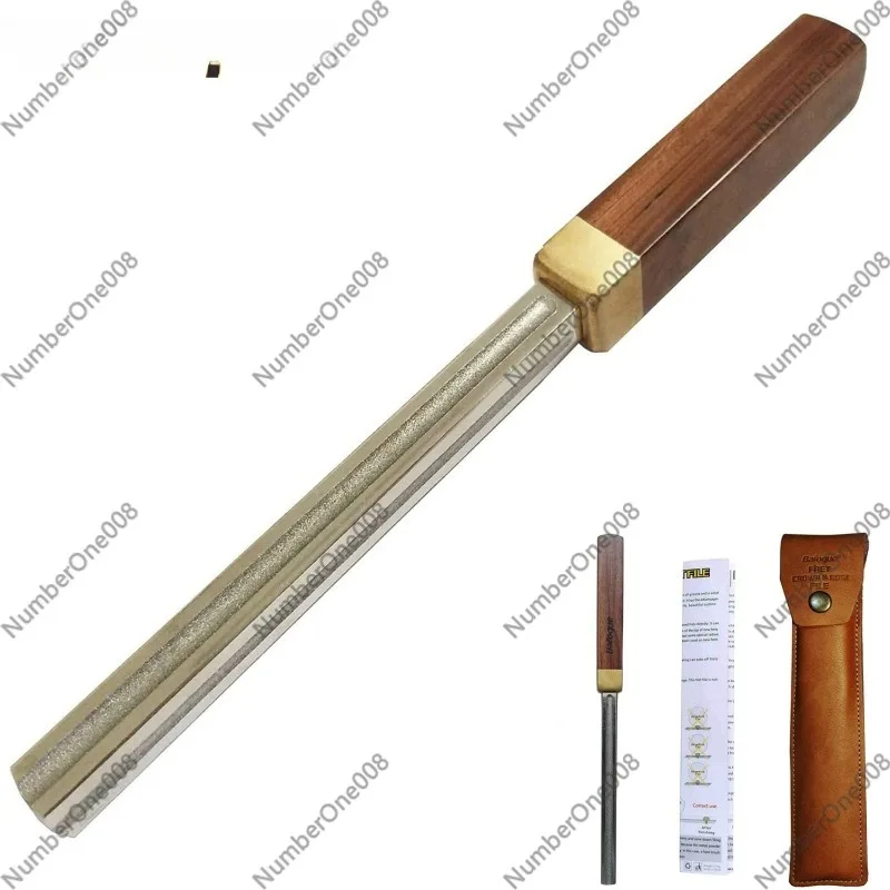 

Профессиональный набор напильников для гитарных ладов, инструменты для лютейеров 4-в-1 для выравнивания и обработки краев, полировщик струн с ластиком