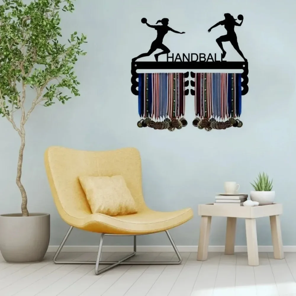 Medal Hanger for Sports Medals and Ribbons - Ideal Home Room Decor. Perfect for Hockey, Handball, High Jump, and Soccer Displays