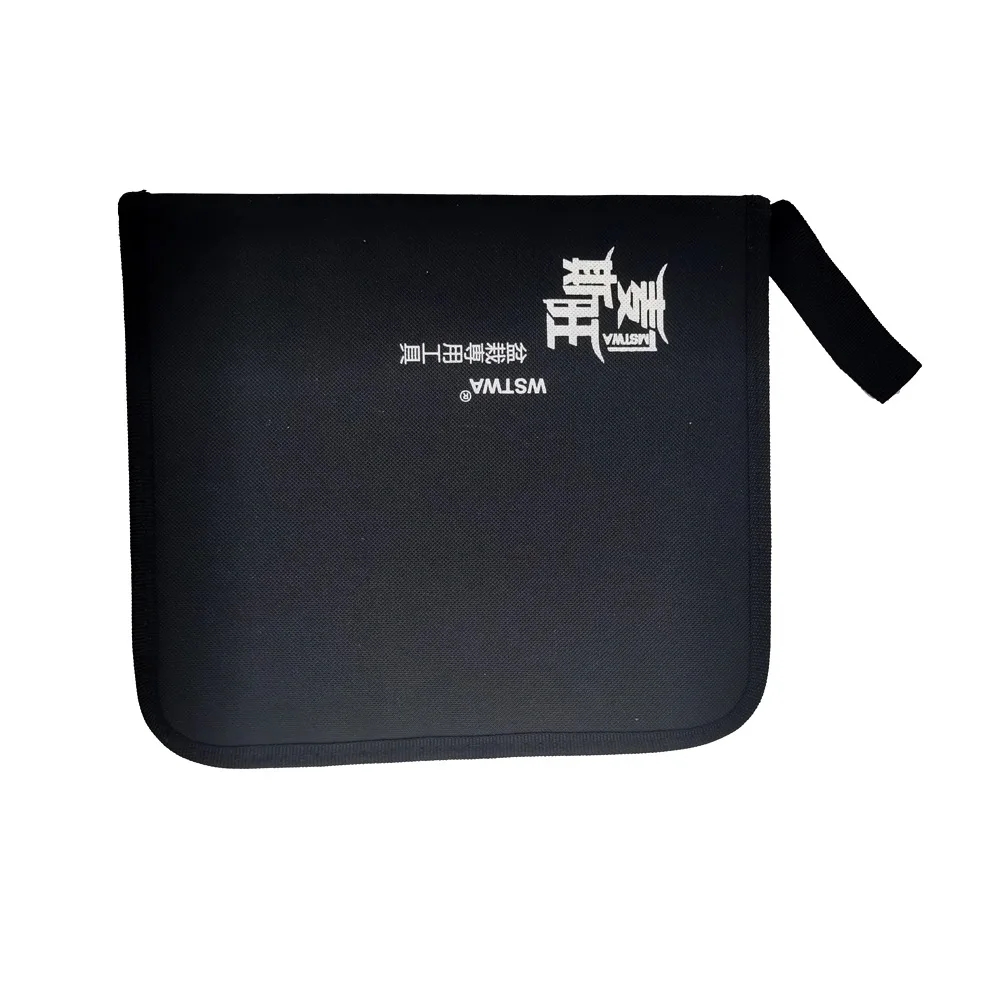 Juego de herramientas para bonsái con 6 ranuras, estuche multifuncional de lona para reparación de relojes, bolsa de herramientas portátil, bolsa de almacenamiento con cremallera, herramienta organizadora con cremallera