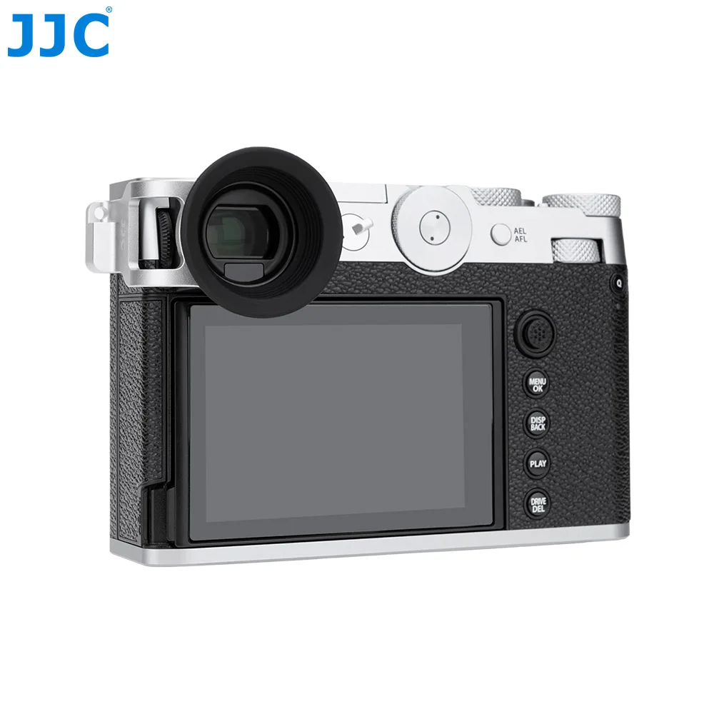 JJC Weiches Silikon-Augenmuschel-Okular für Fujifilm GFX100RF Augenmuschel-Sucherschutz, staubdicht, verlängerter Augenschutz – Detail 17