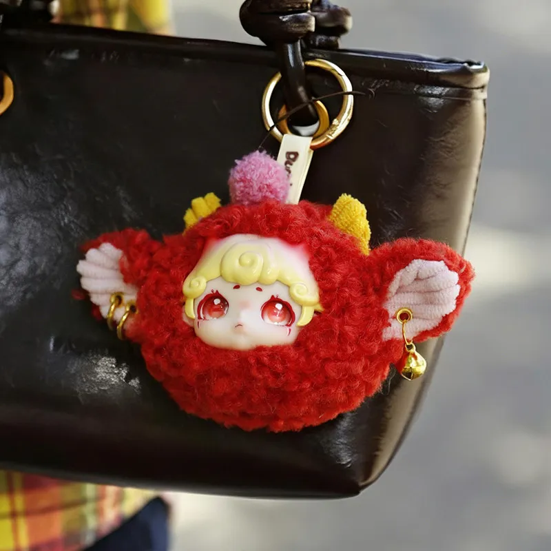 DUMIA Scream Soda Series Blind Box Vinyl Plush Doll Pendant Itabag Accessories Cute Bag Hanging Ornament Surprise Collectible view 5