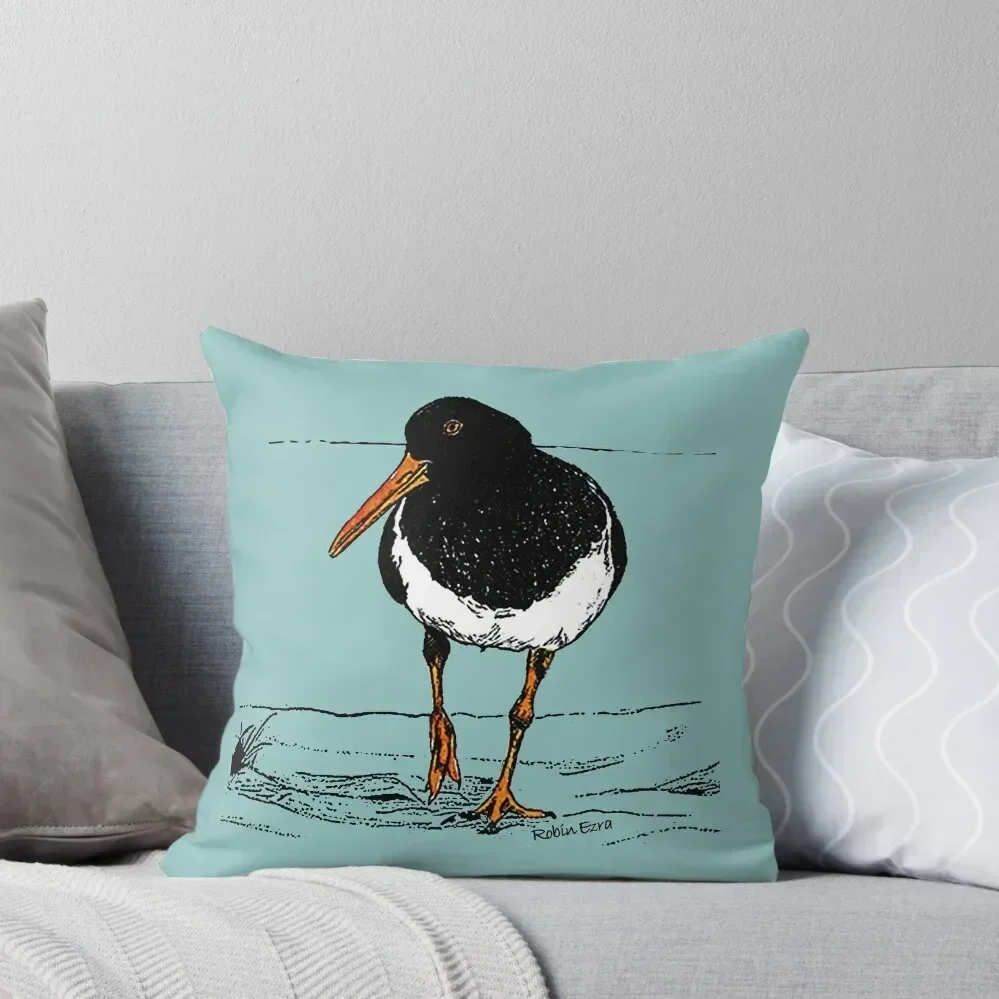 Pied Oyster Catcher Throw Pillow Embroidered Cushion Cover Luxury Pillow Case christmas pillowcases pillow