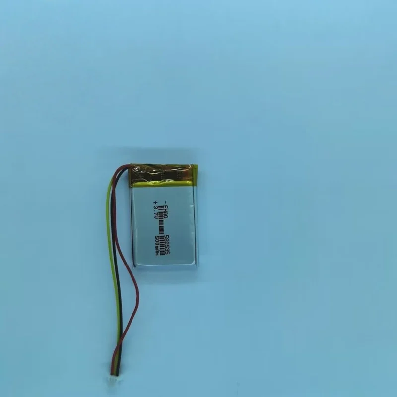 Polymer Lithium Battery 582535-500mAh with 3P1.0 Plug Bluetooth Speaker Smart Wearable Medical Device