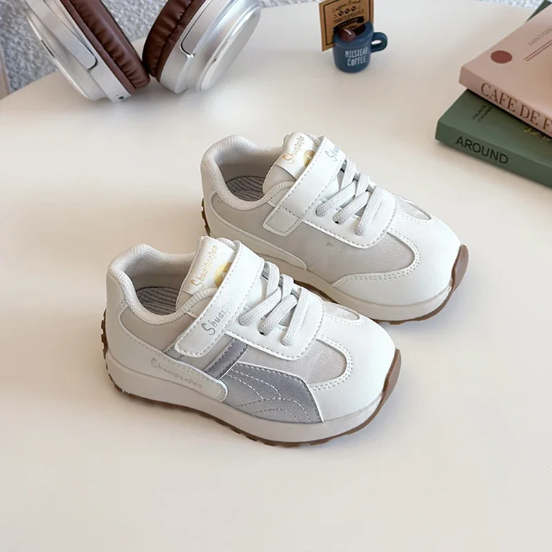 Boys Girls Breathable Outdoor Board Shoes 2025 Toddler Baby Kids Fashion Design Walking Shoes Sneakers Non-slip Casual Sneakers