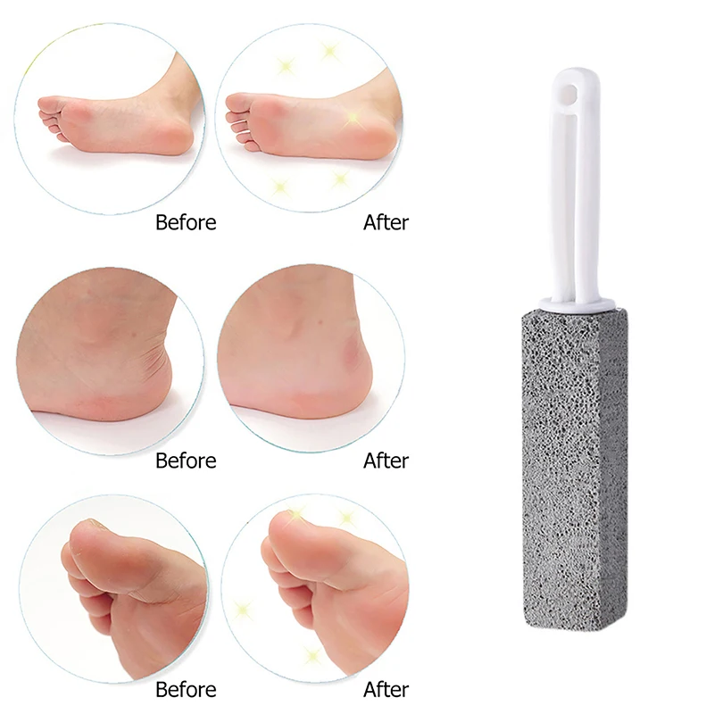 1PC Foot File Pumice Stone Dead Skin Remover Brush Foot File Pedicure Grinding Tool Women Men Dry And Wet Foot Care Tool