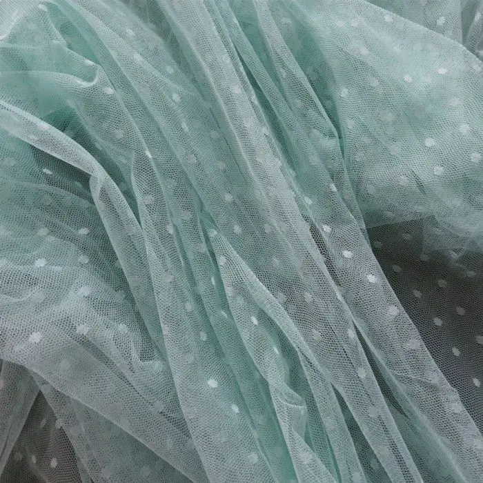 Tulle Fabric By The Meter for Wedding Dresses Skirts Hanfu Sewing Thin Soft Mesh Yarn Diy Baby Decorative Summer Fashion Textile