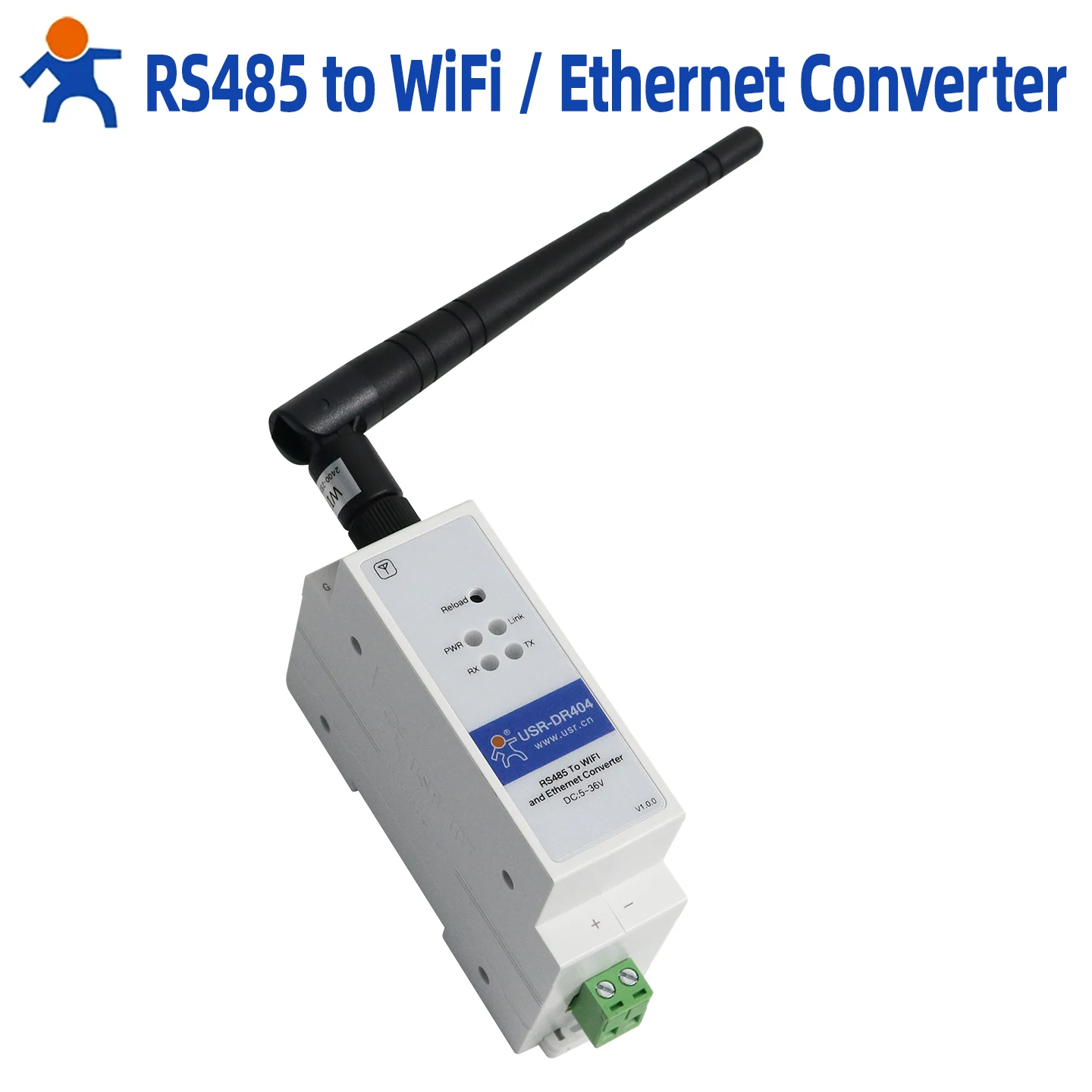 rs485-to-wifi-イーサネットコンバータ-modbus-rtu-to-modbus-tcp-ゲートウェイ-mqtt-ssl-搭載-産業用iotデバイス-dinレール-pusr-usr-dr404