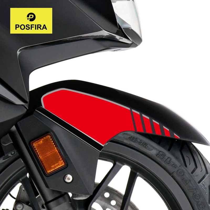 

Наклейки-декали POSFIRA на переднее крыло мотоцикла для Honda Forza 125 (2018-2026, 2025, 2024, 2023, 2022, 2021) – Аксессуары