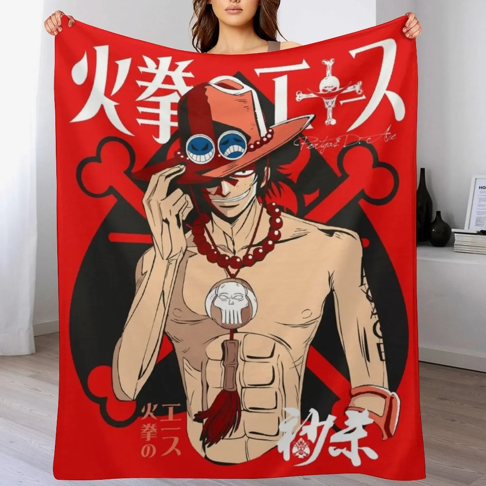 

Ace Fire fist Throw Blanket Quilt Summer christmas gifts Kid'S Blankets