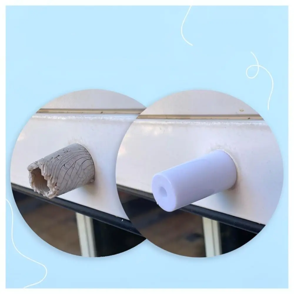 Plastic Curtain Track Stopper Device Roller Blind Limit Protection Hardware Accessories Anti Rollback Kit