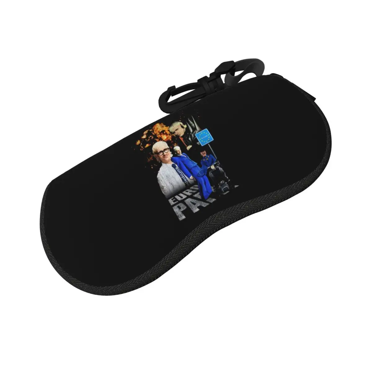Joost Klein Eurovisions Song Contest Shell Glasses Case صندوق نظارات شمسية محمول للنساء والرجال حقيبة نظارات ناعمة