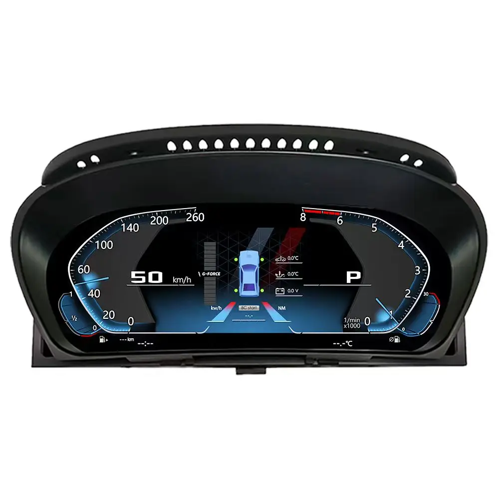 Digitales Armaturenbrett für BMW X5 E70 X6 E71 Baujahre 2006-2013 CCC CIC LCD-Armaturenbrett Tachometer Virtuelles Cockpit Instrument