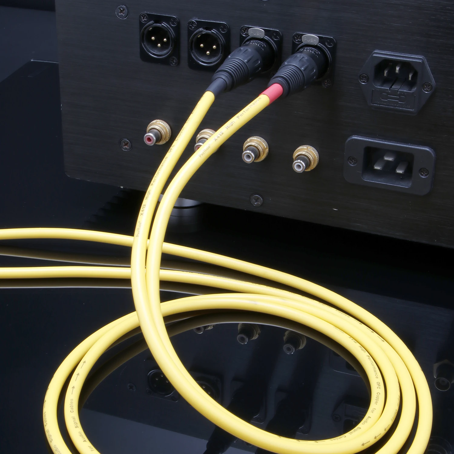 

HiFi 2XLR Audio Cable Silver Plated 3 Pin XLR Male to Female Audio Cord for Microphone Amplifier