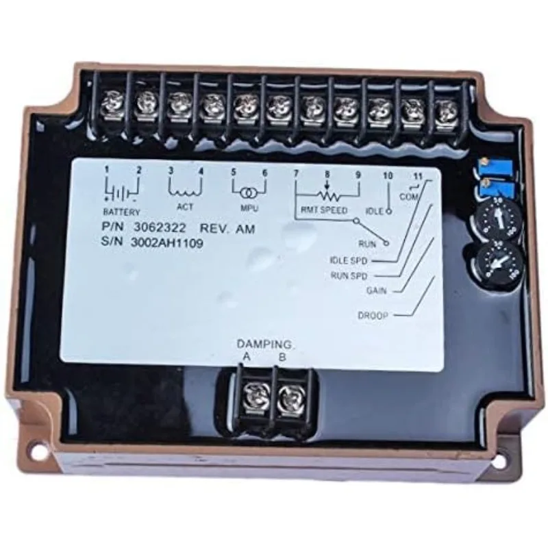 

Engine Governor Speed Controller 3062322 EFC3062322 Generator Speed Control Unit Compatible For Cummins Engine KTA50 KTA38 KTA19