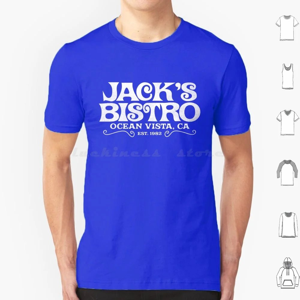 Jack'S Bistro / Three'S Company T Shirt Cotton Men Women Diy Print Threes Company 1970S 70S 70S Pop Culture 70S Tv 80S 80S Tv