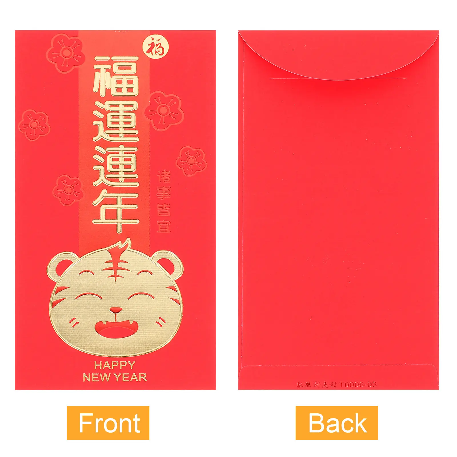 

30Pcs New Year Red Envelopes Creative Chinese Style Red Packets Bright Colors Spring Festival Supplies Money Gift Packets