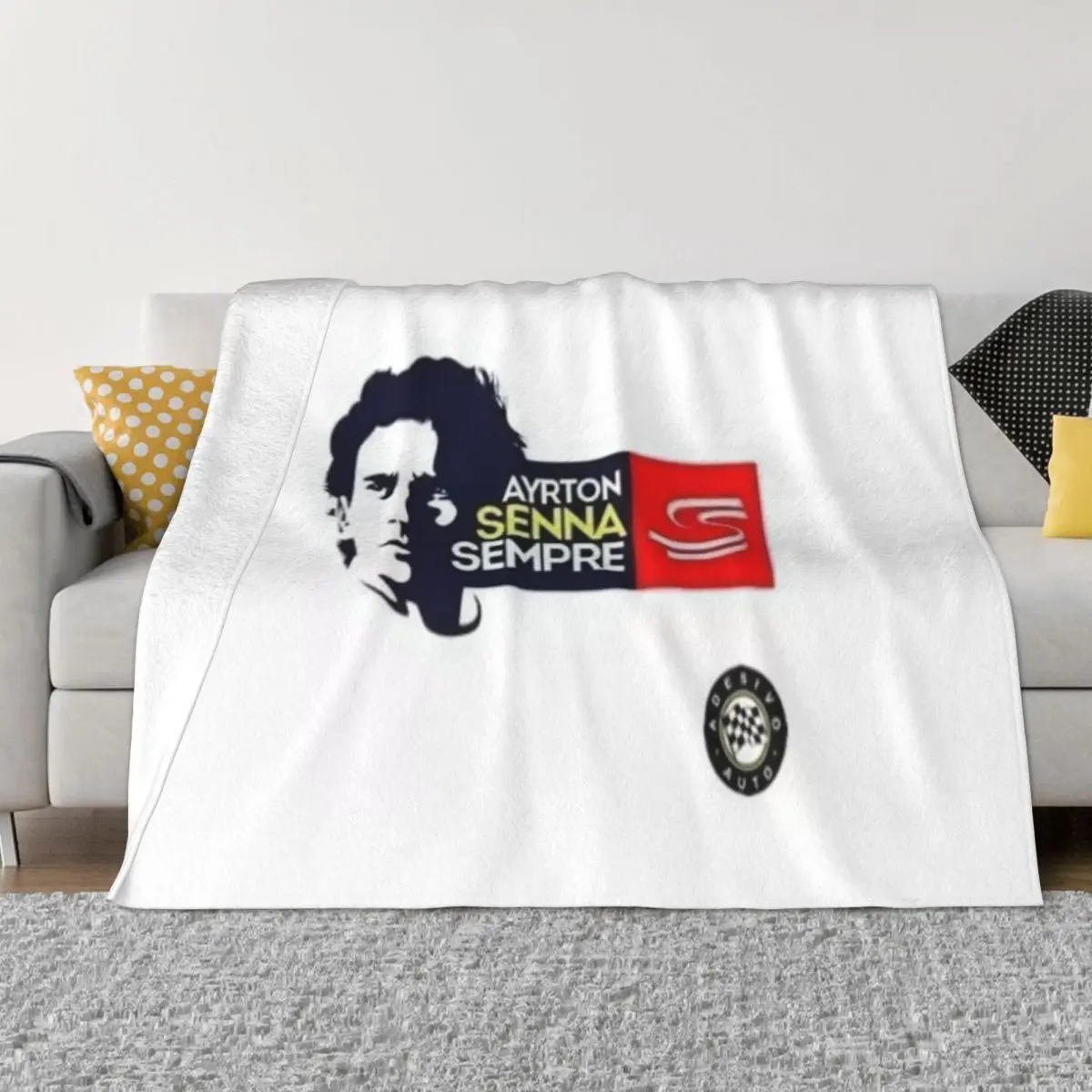 Ayrton Senna 4 176 Home Winter Blankets Winter Warm Blanket Throw Blanket