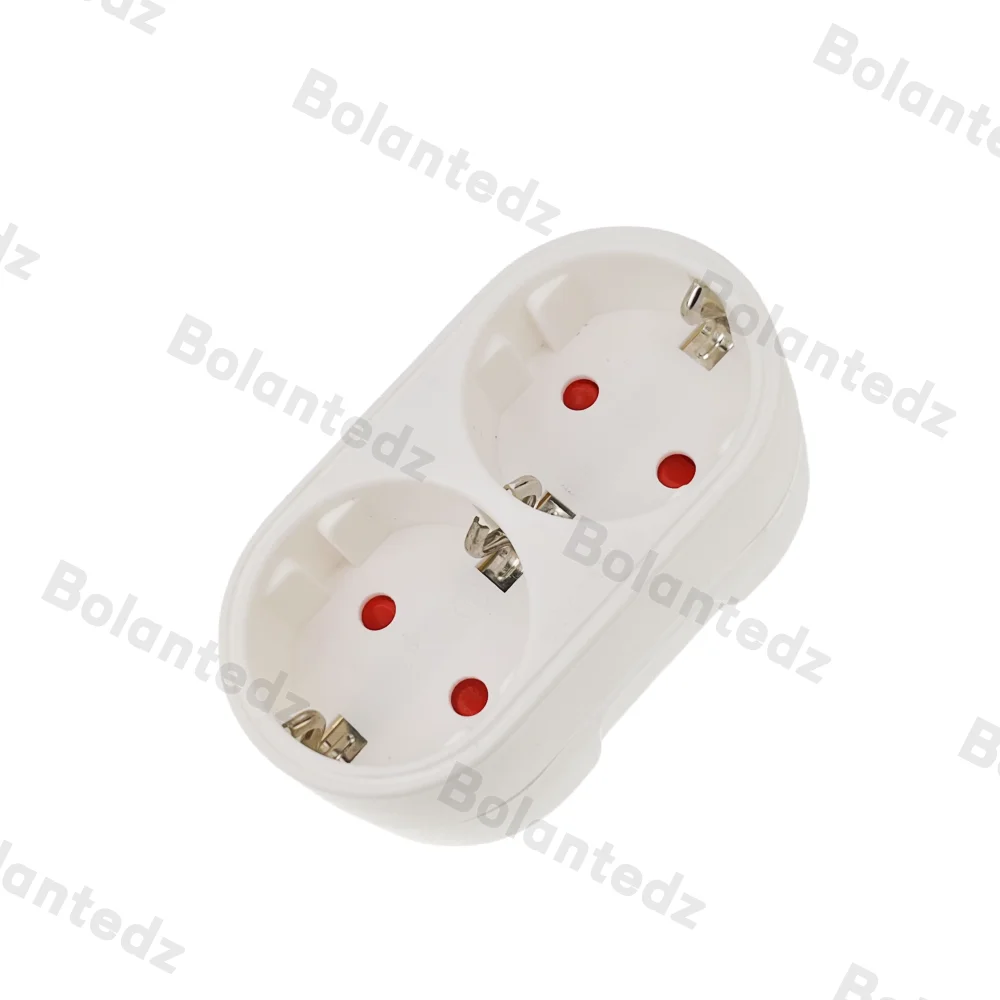 European EU To UK Plug Adapter Standard Euro 250V EU Plug To UK Electrical Socket Power Adapter Electrical Socket Outlet