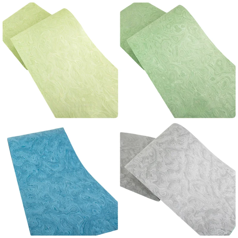 250X58cm ALPI Burl Wood Veneer Blue Grey Colored for Artistic Feature Wall Interior Design Furniture Cabinet Decor Panels Veneer