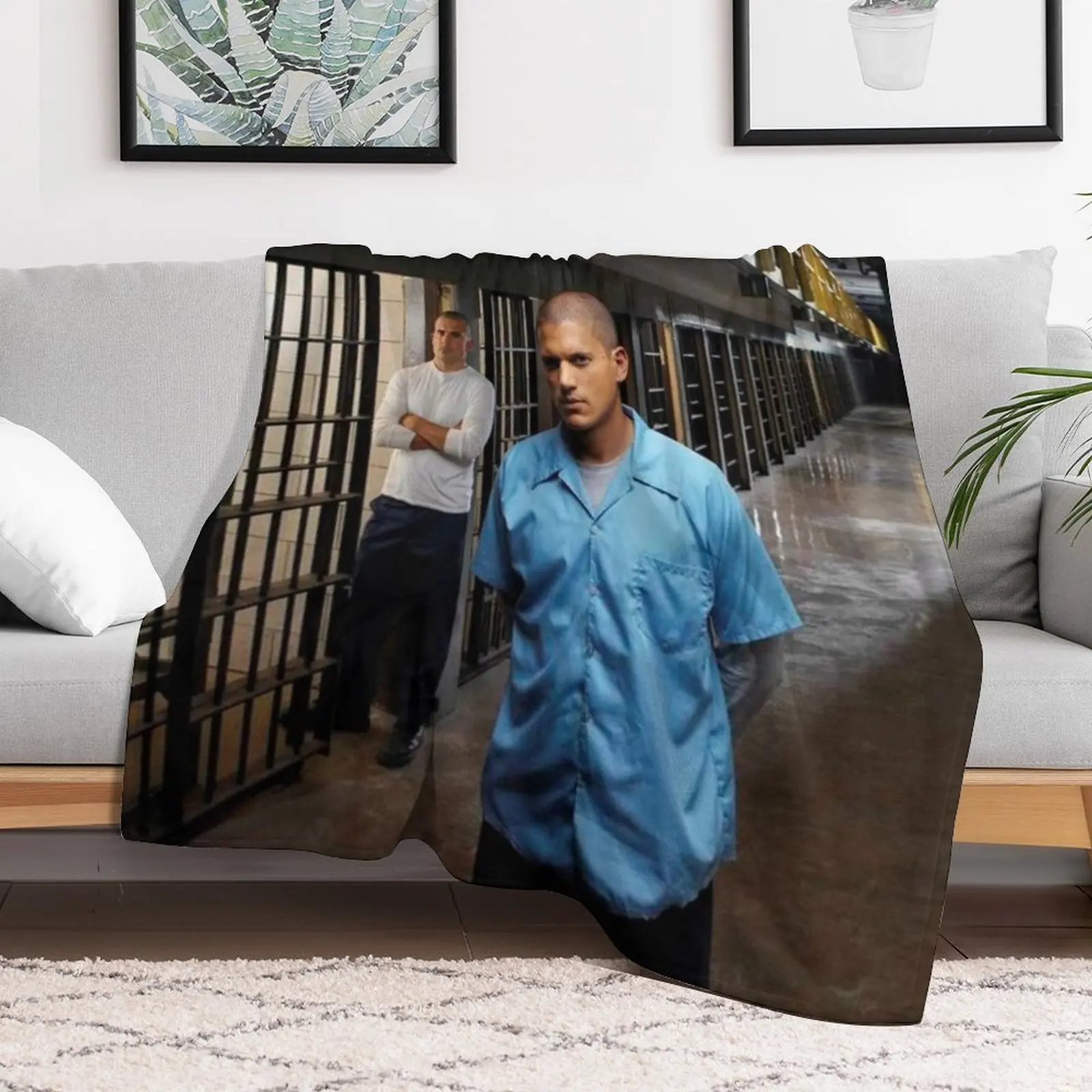 Prison Break Throw Blanket christmas decoration halloween Cute Blankets