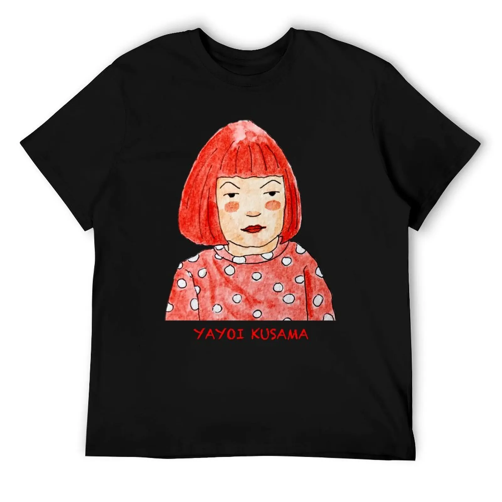 

YAYOI KUSAMA-футболка Fanart, мужская футболка, дизайнерская хлопковая футболка, комплект футболок