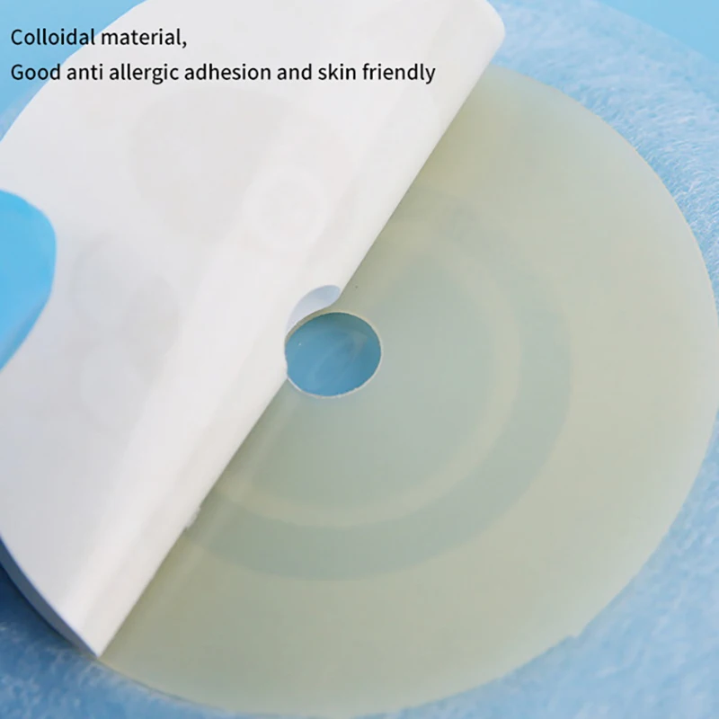 10PCS Child Colostomy Bags Colostomy Disposable Ostomy Drainable Single Use Bags One-piece Open Clip Colostomy Pouch