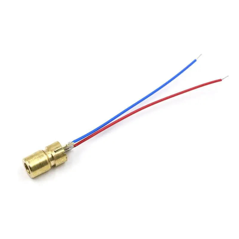 Laser Pointer Diode Module 5V Adjustable Copper Head Circuit Sight Easy to Operate for Amateur Astronomy Enthusiasts