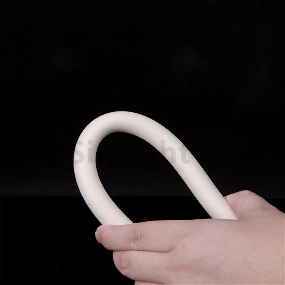 White Rubber Hose Vacuum Rubber Tube Anti-wear Protection Suction And Conveying Pipe Inner Diameter 1.5-25mm