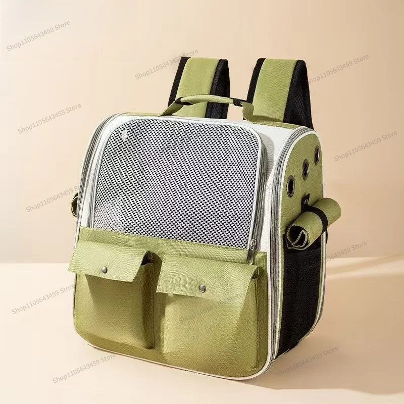For fun pets go out trolley case travel breathable pet bag dog than bear schnauzer go out cat bag supplies