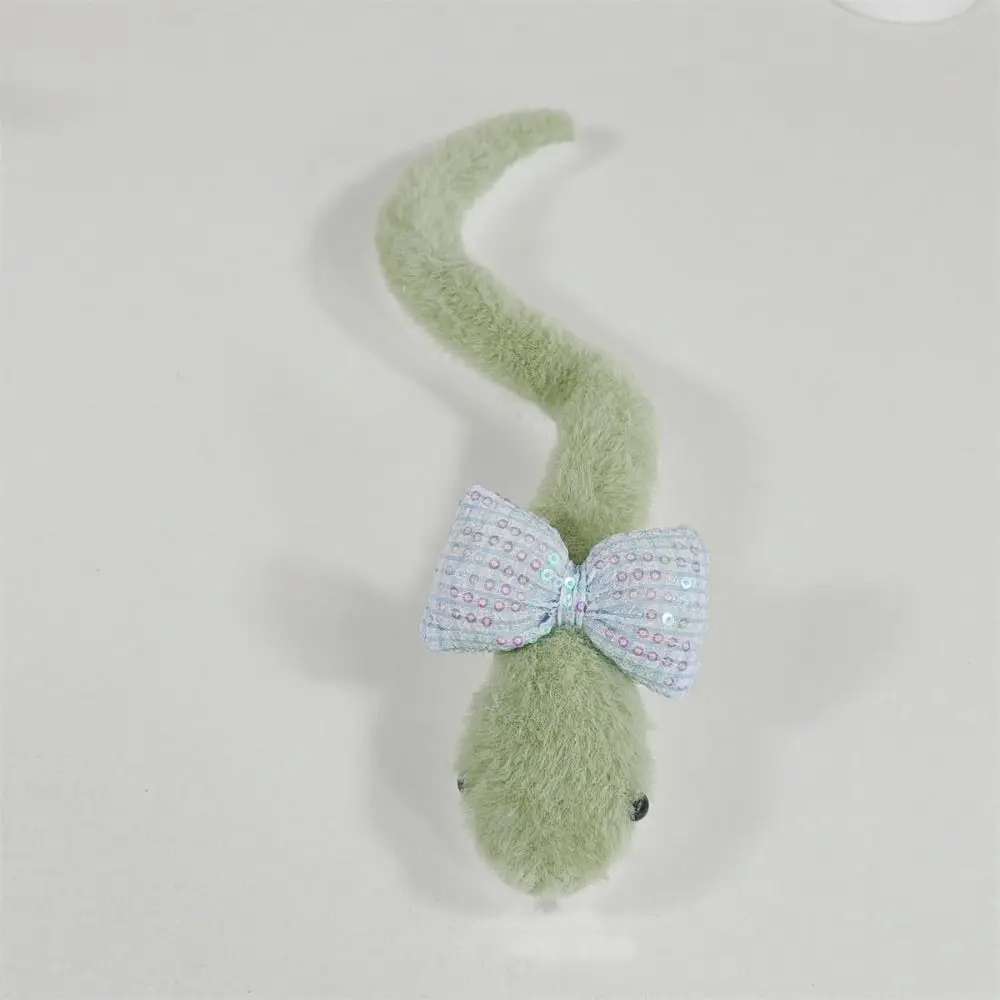 

's Accompany Year of The Snake Wrap Around Arm Soft Snake Stuffed Fluffy Dressed Snake Animal Children Gift