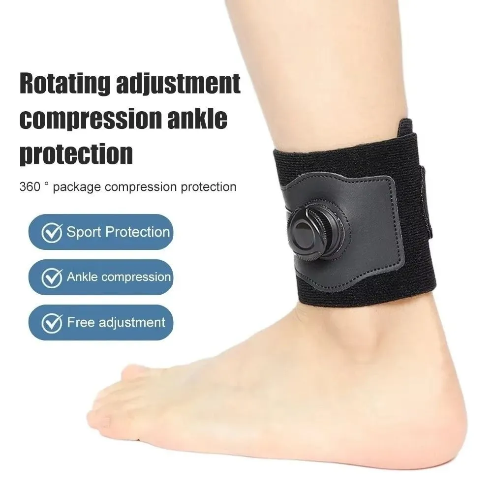 

1PC Strong Stability Adjustable Ankle Support Adjustable Design Pressurized Fit Pressurized Ankle Splint Stabilizer