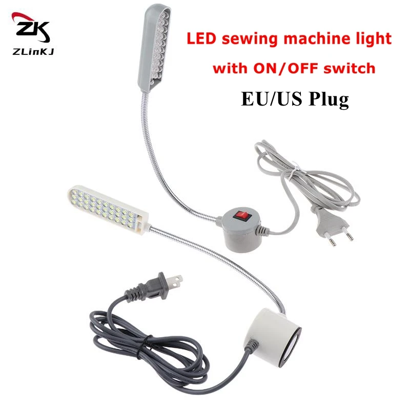 

1 piece LED Sewing Machine Lamp Multifunctional Flexible Work Lamp Industrial Lights For Lathes Drill Presses Workbenches