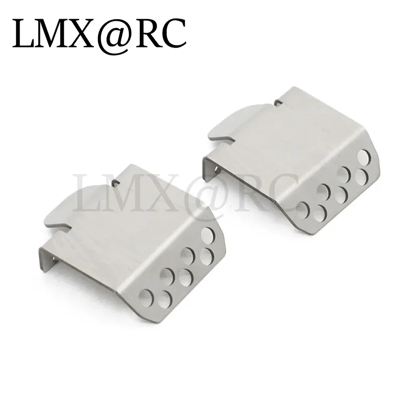 SCX6 Stainless Steel Chassis Armor Axle Protector Anti Skid Plate Guard For 1/6 RC Crawler Car Axial SCX-6