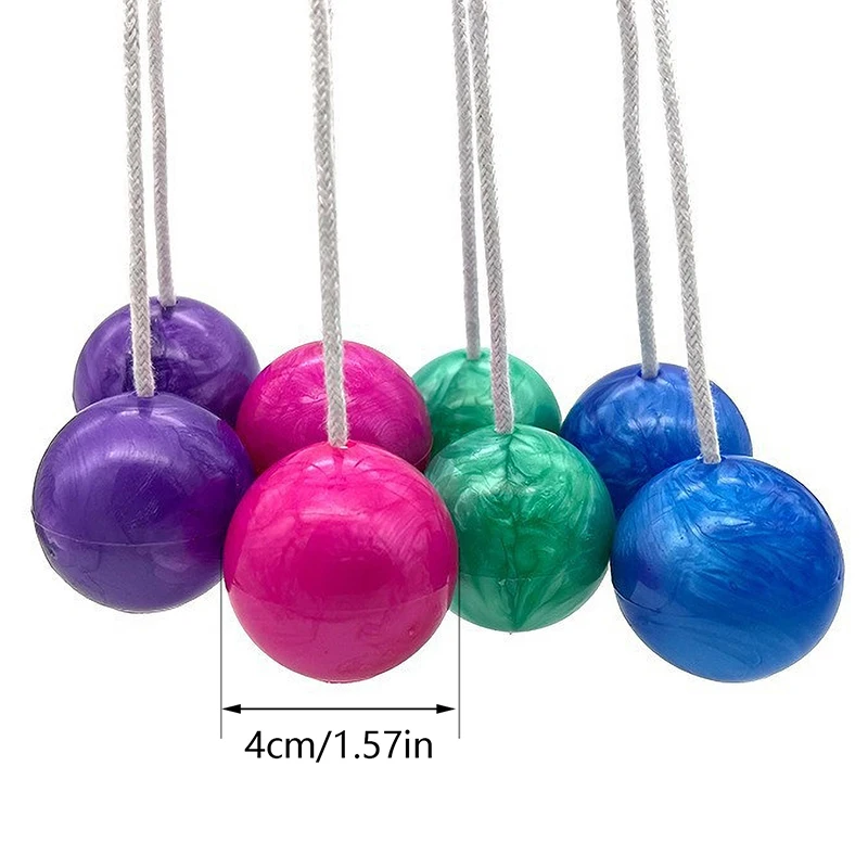 1Pc Clack Balls Luminous Lato-Lato Clack Ball Antistress Noise Maker Novelty Toy