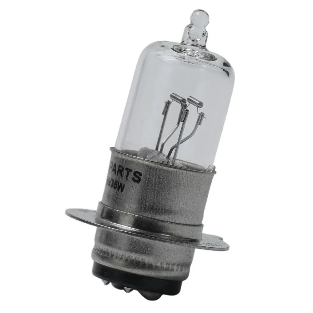 High Luminosity 12V Super Bright H6 T19 P15D Halogen Bulb For Motorcycle Headlights, Long Lasting And Practical