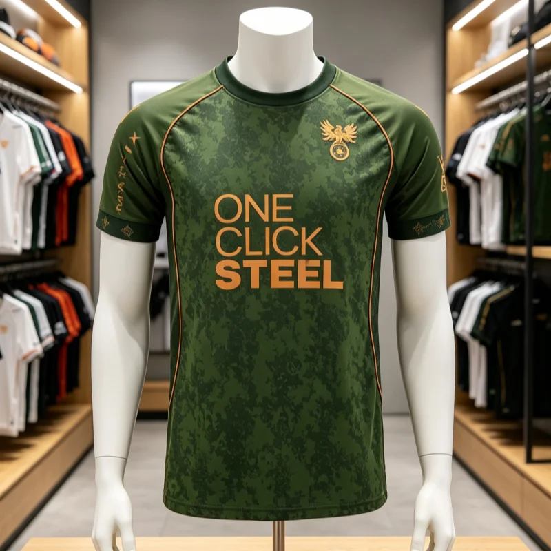 2026-27 Football Breathable Men's T-shirt KID Football Fan Uniform Bicycle Shirt Arrives Forward Eagles Parent-child