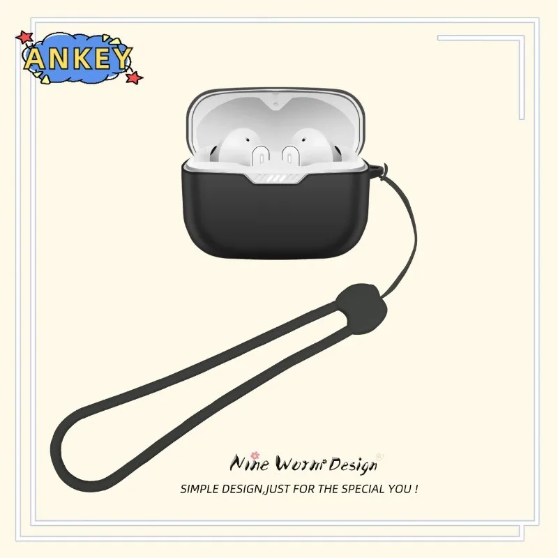 for JBL Tune 235NC TWS 230NC Case Earphone Protective Cover T230 T235 Anti-fall Soft Silicone Wireless Bluetooth Earbuds shell