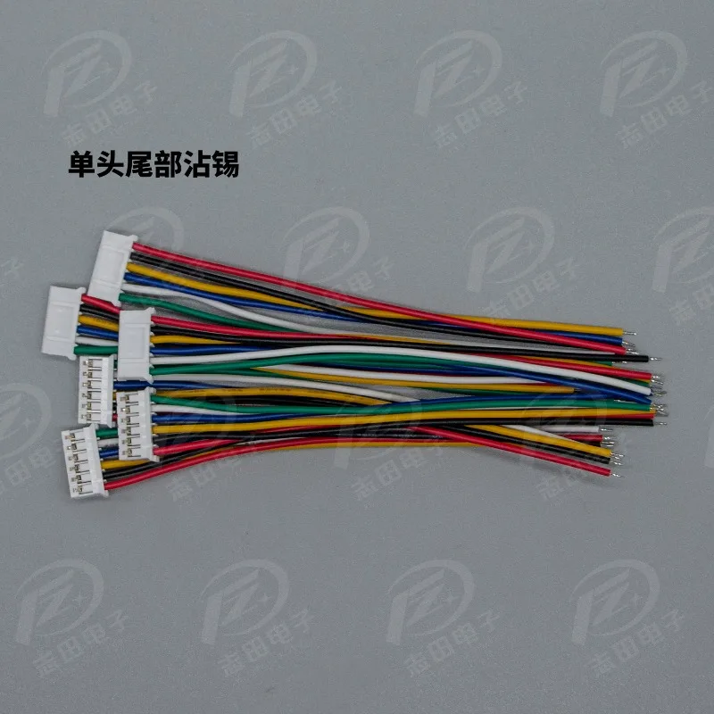 10PC JST PH2.0 Color Electronic Wire Pitch 2.0mm 26AWG Single head/Same direction/Reverse 2P-12Pin Battery Power Connection Wire