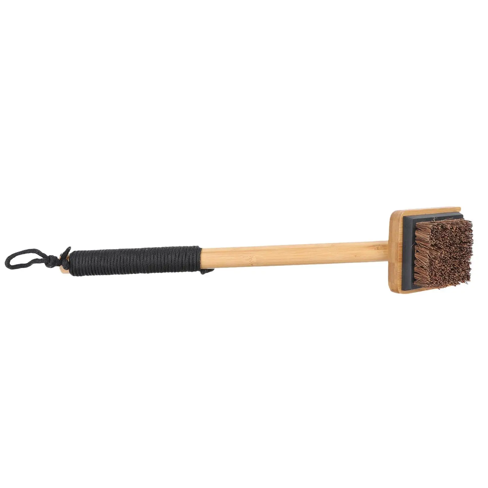 

Grill Scrapper Bamboo Handle Cleaning Brush Bbq Accessories for Grilling Barbecue Cleaner