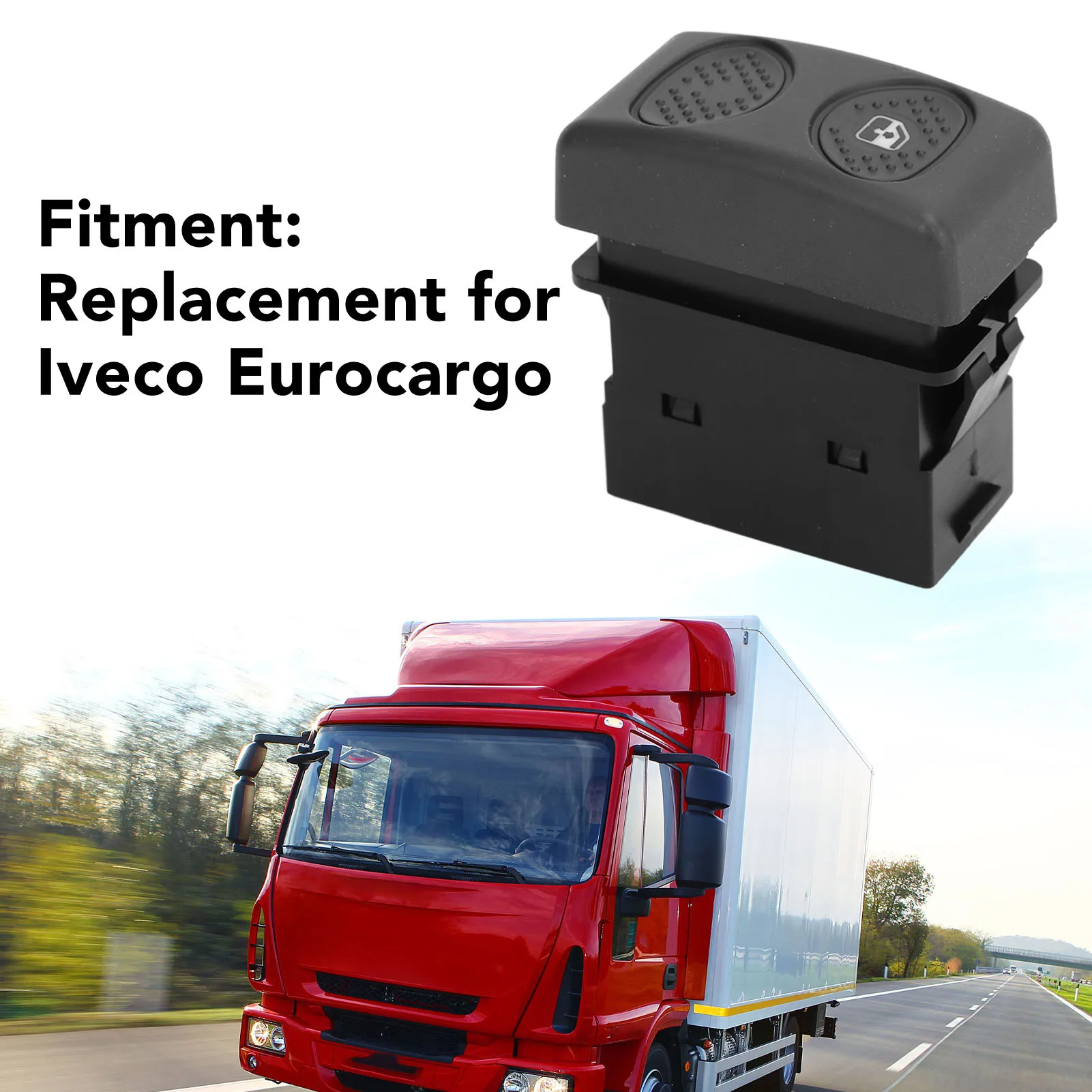 Rear View Switch 504096615 Electric Power Window Control Switch Replacement For Iveco Eurocargo