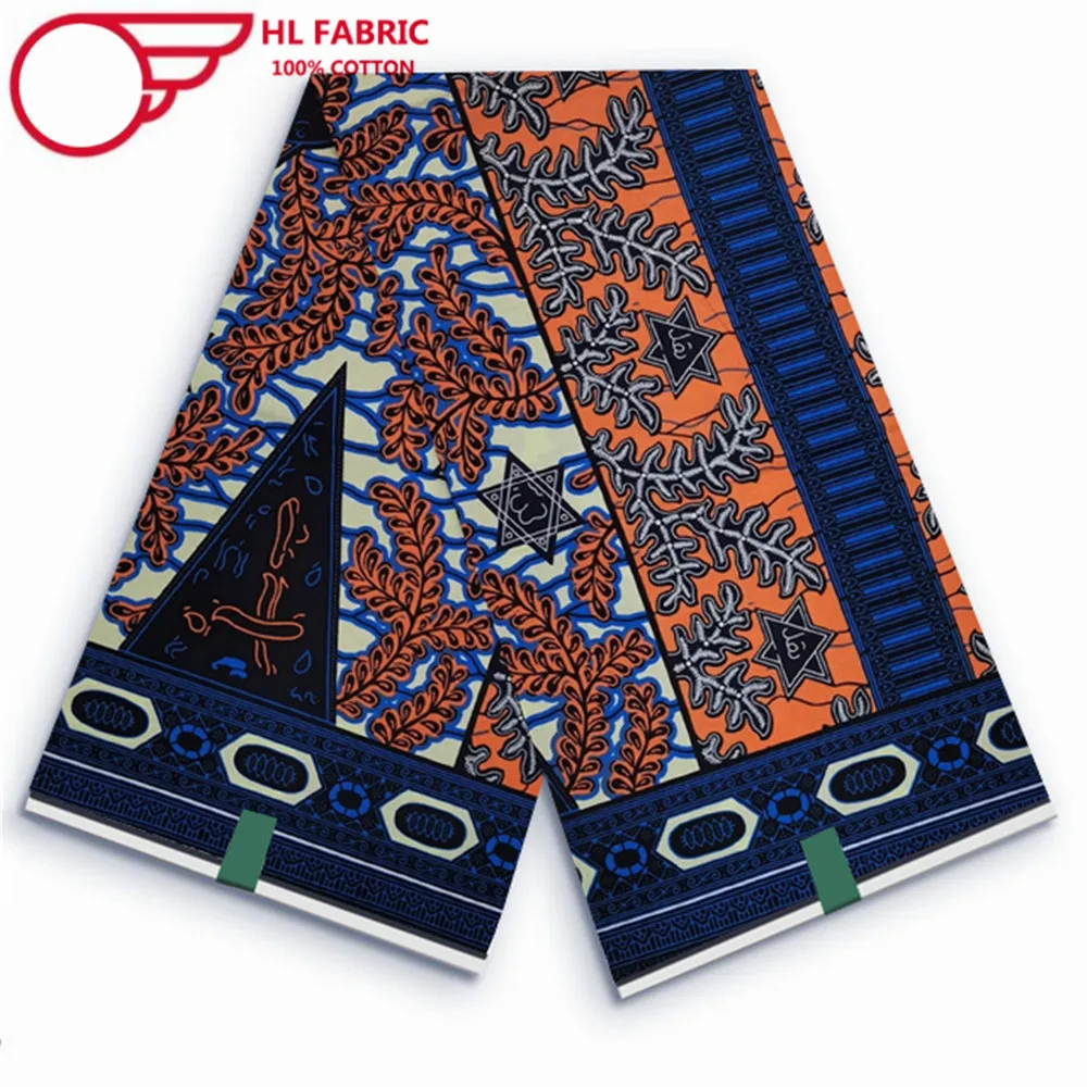 

Classical Original African Hollandais Batik Fabric 100%Cotton High Quality Dutch Ankara Wax Prints Batik Fabric For Sewing BF-32