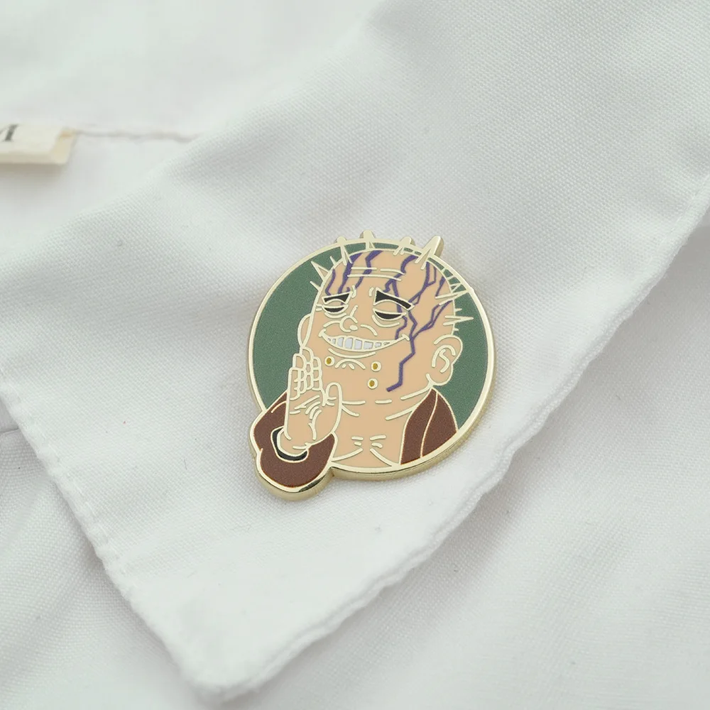 الرجعية الكرتون حقيبة شارات المينا دبوس المرأة الرجال بروش للملابس التلبيب دبابيس لحقائب الظهر مجوهرات اكسسوارات #2