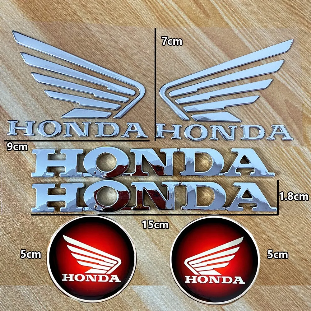 

Honda sticker 3D gold-plated label motorcycle decorativeaccessorysuitableforPCX160PCX125NS350RCB190SSCBR500CBR650Randothermodels