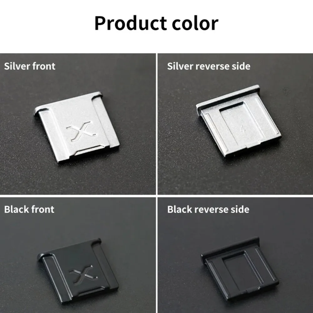 Fuji Camera X Hot Shoe Cover SLR Camera Universal Metal Hot Shoe Protector Dustproof Hot Shoe Cap Camera Protective Cover