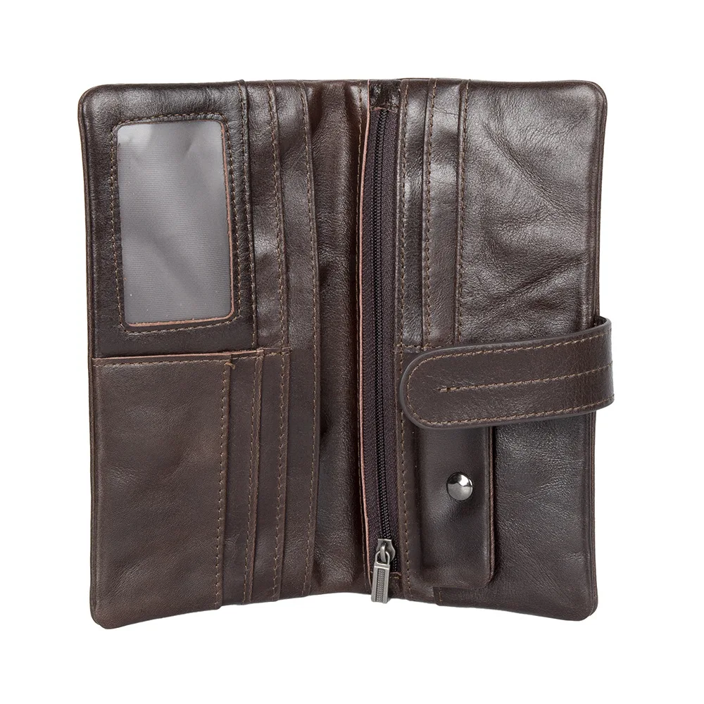 Vintage Casual Leather Wallet for Men and Women