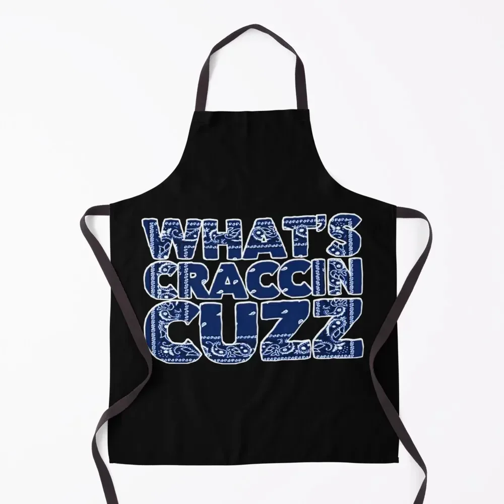 

What’s Craccin Cuzz Apron Things For The Home painting with pockets Kitchen Women Apron