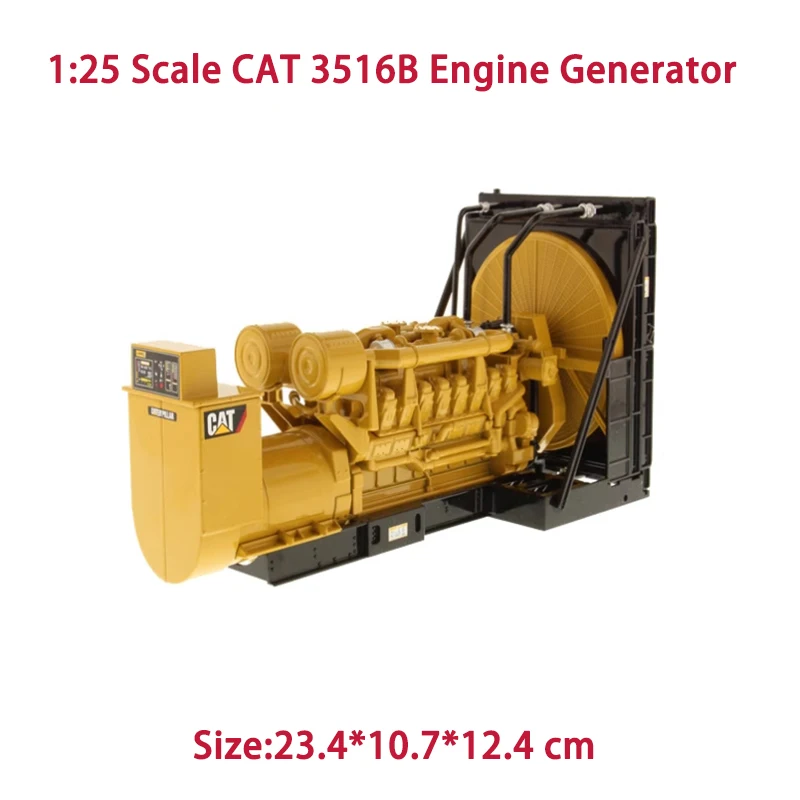 DM Diecast 1:25 Scale CAT 3516B Engine Generator Alloy Engineering Car Model 85100 Adult Hobby Collection Static Display Gift