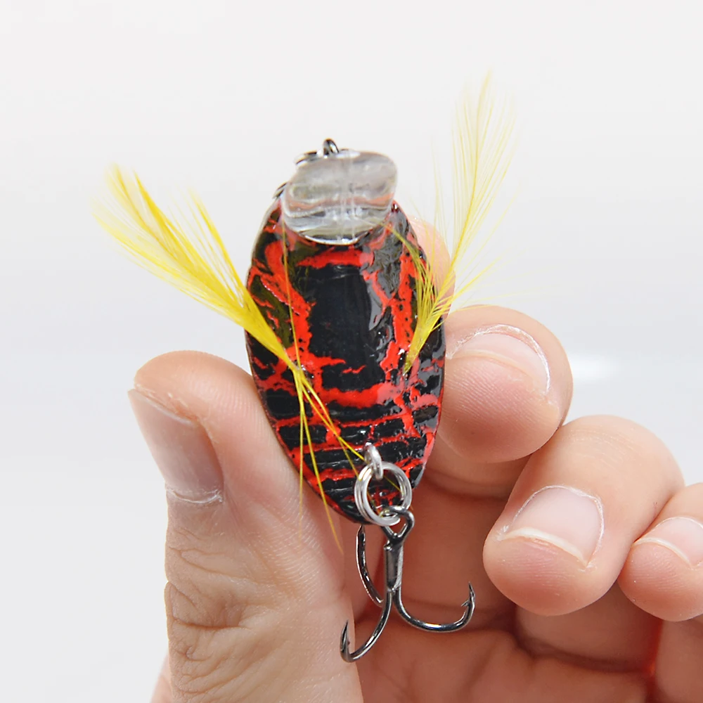 Insects Lure Baits 40mm 4g Cicada Bait Artificial Hard Bait Bug Crank Bait Fishing Lure In Stock Cicadas Blade Bait Crank Bait