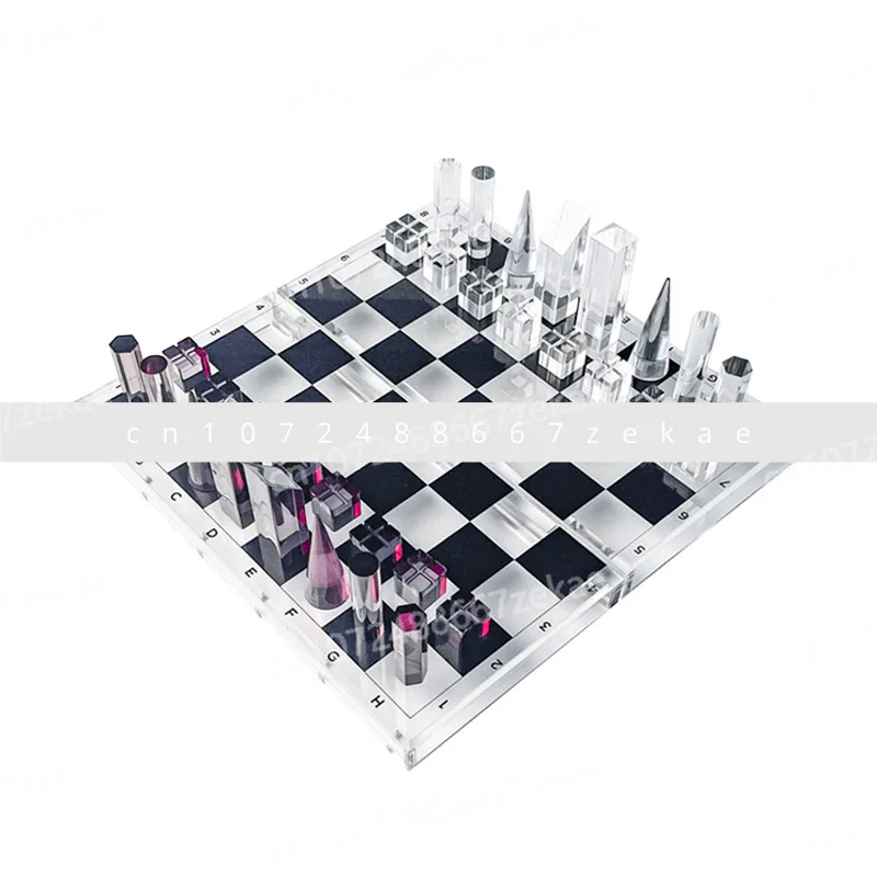 

Акриловые шахматы прозрачные износостойкие шахматные доски из плексигласа